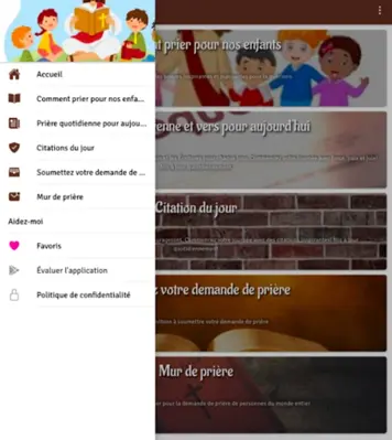 Comment prier pour nos enfants android App screenshot 0