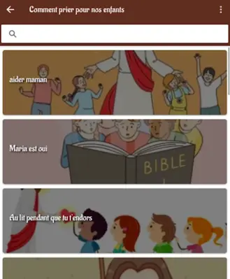 Comment prier pour nos enfants android App screenshot 13