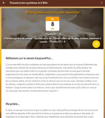 Comment prier pour nos enfants android App screenshot 2